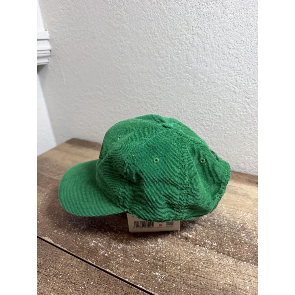 Air Jordan Wings Hat‎ Men Green Corduroy Jumpman Strap Back Cap